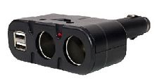HARPER DP-033 разветвитель на 2 выхода + 2 USB