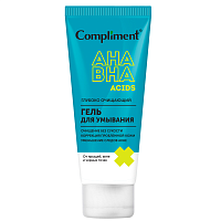 Compliment Гель д/умыв.глубоко очищающий с AHA/BHA кислотами 150мл