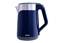 Чайник Centek CT-0023 Blue 2.0л <2000W> двойной корпус - сталь+пластик, двойная стенка, сохран тепла