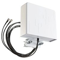 Антенна-усилитель VEGALINK-X MINI 3G, 4G, 5G, LTE сигнала роутеров/модемов.Кабель 2х5м