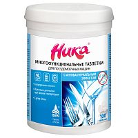 М-Ника-Таблетки для ПММ с антибак.эфф.100шт (400г)
