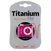 MP3-плеер PERFEO TITANIUM LITE бордовый (PF-A4143)
