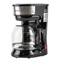 Кофеварка Centek CT-1147 <Steel>  капельная 900Вт, 1800мл, капля стоп, подогрев, съемный фильтр