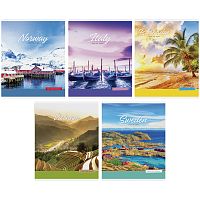 Тетрадь 48л., А5, линия ArtSpace "Путешествия. Travel the world"