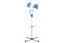 z.Вентилятор напольный Centek CT-5004 Blue   <40Вт> 2 шт/уп., LED, 43см, 1.25 м, лучевая решетка