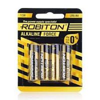 Элемент питания ROBITON FORCE LR6 4шт (уп)