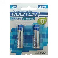 Элемент питания ROBITON STANDARD LR6 2шт (уп)