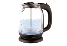 Чайник Centek CT-0016 <Rome> стекло, 1.7л, 2200Вт, внутренняя LED подсветка, кнопка