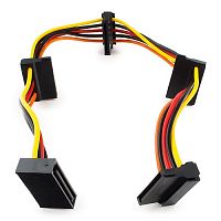 Кабель питания SATA Cablexpert CC-SATAMF-03, 4x15pin(M)/15pin(F), 40см