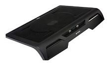 Подставка для ноутбука Titan TTC-G25T/B2 17"384x312x54мм 20дБ 2xUSB 1x 200ммFAN металлическая сетка/