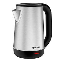Чайник эл 1,8л VITEK VT-1139, 2400Вт диск, нерж