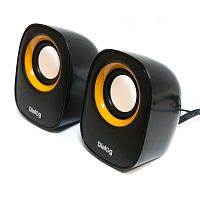 Dialog Colibri AC-06UP BLACK - aкустические колонки 2.0, 6W RMS, черные, питание от USB