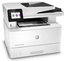 865707 МФУ лазерный HP LaserJet Pro RU M428dw (W1A31A) С РЕМОНТА (Замена скан.поверхности/впаян чип) 