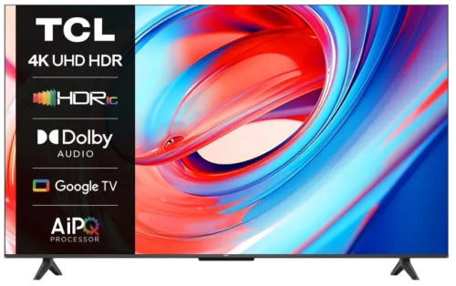 Телевизор LED TCL 50" 50V6B 4K UHD, HDR10, Dolby Audio, Google TV, черный