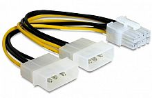 Разветвитель питания Cablexpert CC-PSU-81, 2хMolex->PCI-Express 8pin, для подключения в/к PCI-Е (8pi