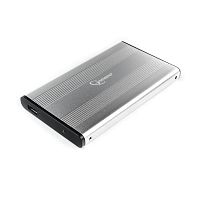 Внешний корпус USB 3.0 для 2.5" HDD/SSD Gembird EE2-U3S-5-S, порт USB, SATA III, металл, серебристый
