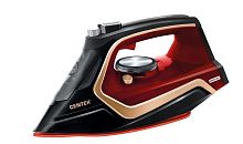 Утюг Centek CT-2313 RED 2600Вт керамическая подошва, 350мл, паровой удар, самоочистка, капля-стоп