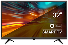 Телевизор LED SunWind 32" SUN-LED32XS305 Smart Яндекс.ТВ Slim Design черный/FULL HD/DVB-T/60Hz/DVB-T