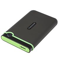Жесткий диск Transcend USB 3.0 1Tb TS1TSJ25M3S StoreJet 25M3S (5400rpm) 2.5" серый (розница)