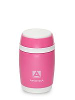 Термос-бочонок бытовой вакуумный для еды тм "Арктика", 480 мл (pink)  арт. 409-480