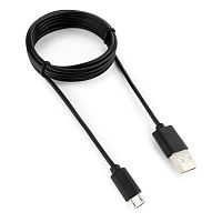 Кабель USB 2.0 Cablexpert CC-mUSB2-AMBM-6, AM/microBM 5P, 1.8м, черный, пакет