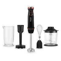 Блендерный набор VITEK VT-3402 1000Вт, 8скор, стак 0,7л, изм 0,5л, нас д/пюре, нерж