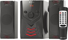 Колонки Оклик OK-432 2.1 черный 25Вт BT