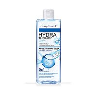 Compliment Hydra Therapy Мицелл.вода 5в1 д/лица,губ,глаз 400мл