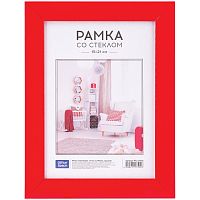 Рамка пластиковая 15*21см, OfficeSpace, №10/1, красный