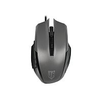 Проводная мышь JETACCESS Comfort OM-U54 серая (800/1200/1600/2400dpi, 5 кнопок, USB)