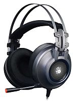 Наушники с микрофоном A4Tech Bloody G525 черный 2м мониторные оголовье (G525 BLACK)