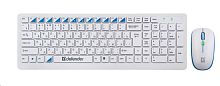 Клавиатура DEFENDER (45895) SKYLINE 895 белый
