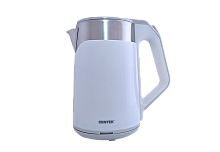 Чайник Centek CT-0023 White 2.0л <2000W> двойн. корпус - сталь+пластик, двойная стенка, сохран тепла