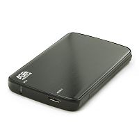 USB 3.0 Внешний корпус 2.5" SATA AgeStar 3UB2A12-6G (BLACK), алюминий, черный, безвинтовая конструкц