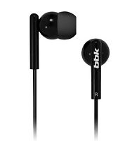Наушники внутриканальные BBK EP-1003S 1.2м черный проводные (EP-1003S (B)) 