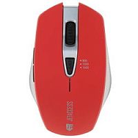 Беспроводная мышь Jet.A Comfort OM-U60G красная (800/1200/1600dpi, 5 кнопок, USB)