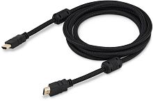 Кабель аудио-видео Buro HDMI (m)/HDMI (m) 2м. феррит.кольца Позолоченные контакты черный (HDMI-V1.4-