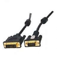 ATCOM (АТ6143) кабельVGA-DVI-I (24+5) - 1.8 м черный (2)