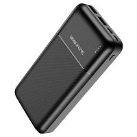 Портативное ЗУ (Power Bank) 20000mAh (BOROFONE BJ16A) 2USB/Micro/Type-C (черный)