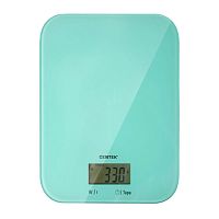 Весы кухонные Centek CT-2481 LCD MINT, сенсор, 150х15х205мм, max 5кг, шаг 1г, 45х20мм АвтоНоль/Выкл