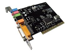Звуковая карта PCI-E 8738 (C-Media CMI8738SX) 4.0 bulk
