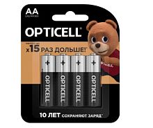 Батарея Opticell Basic LR6 AA (4шт) блистер 5051001