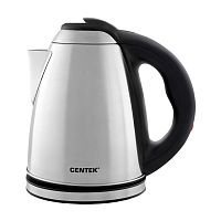 Чайник Centek CT-0049 металл 1,8л, 1800W, нерж крышка внутри и снаружи, нерж база, двойная защита