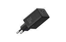 Сетевое зарядное устройство BASEUS Cube USB-C+A с функцией быстрой зарядки 20W Black/черный