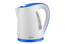 Чайник Centek CT-0026 <White>  1.7л, 2200Вт, LED, матовый корпус, защита от включения без воды