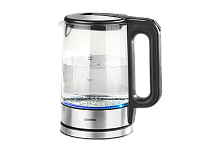 Чайник Centek CT-0032 стекло 1.7л, 2200Вт, Внутр.LED подсветка, Быстрое кипячение, Фильтр от накипи.