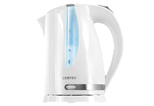 Чайник Centek CT-0040 <White 1.8л> 2200Вт, открывание кнопкой, внутренняя подсветка