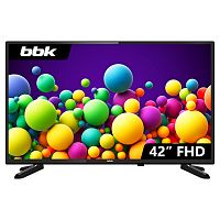 Телевизор LED BBK 41.5" 42LEM-1065/FTS2C (B) черный/FULL HD/60Hz/DVB-T2/DVB-C/DVB-S2/USB (RUS)