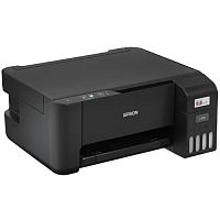 Струйное МФУ EPSON L3210 A4, 5760x1440 dpi, ч/б - 10 стр/мин (А4), USB, СНПЧ, черный (розница)