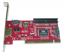 Контроллер PCI VIA6421 RAID 1xE-SATA 2xSATA 1xIDE